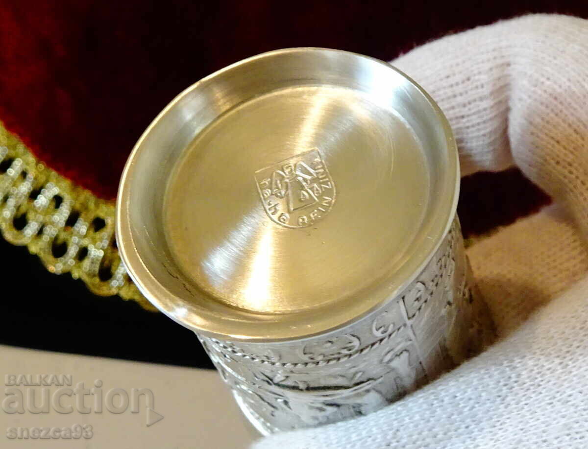 Ceașcă de cositor Noroc, 65 ml - 5