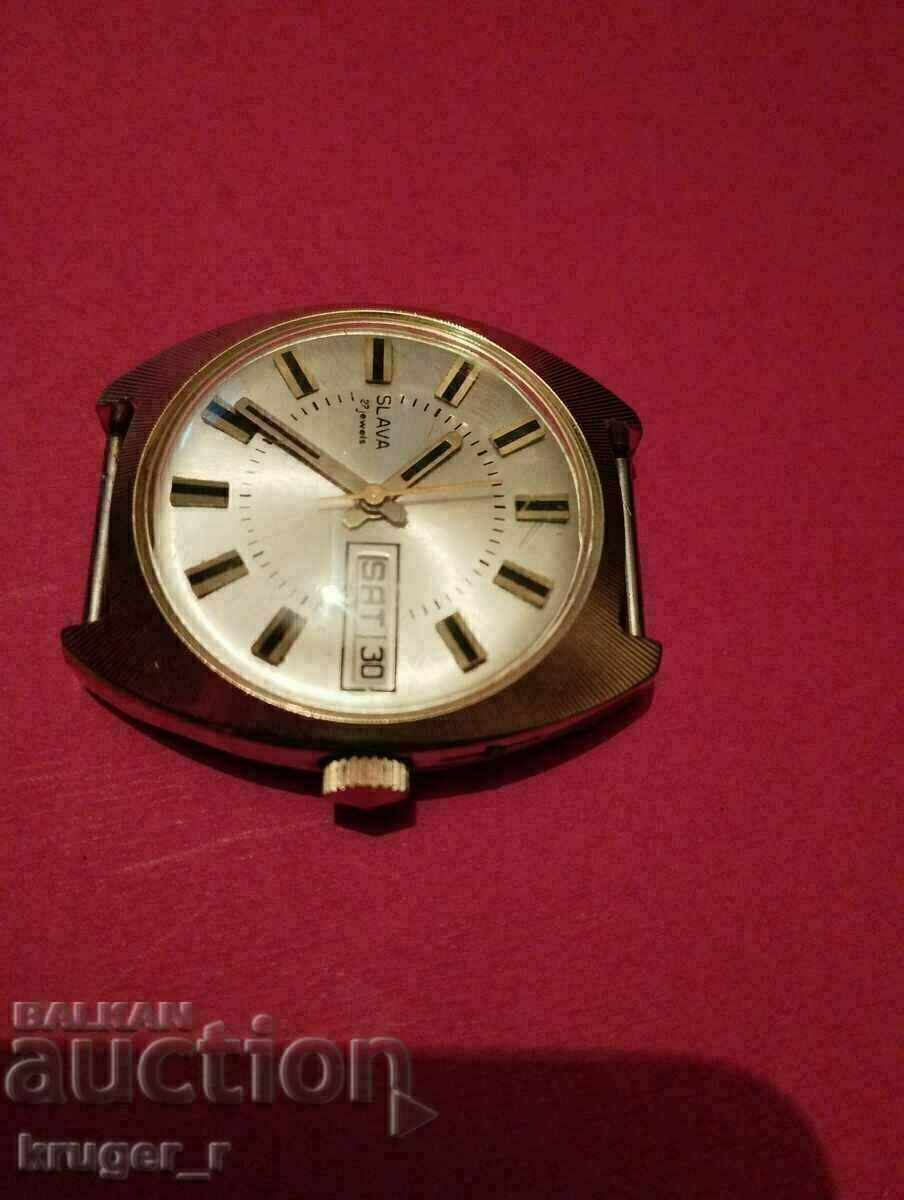 Auction  Watch SLAVA AUTOMATIC 27 STONE