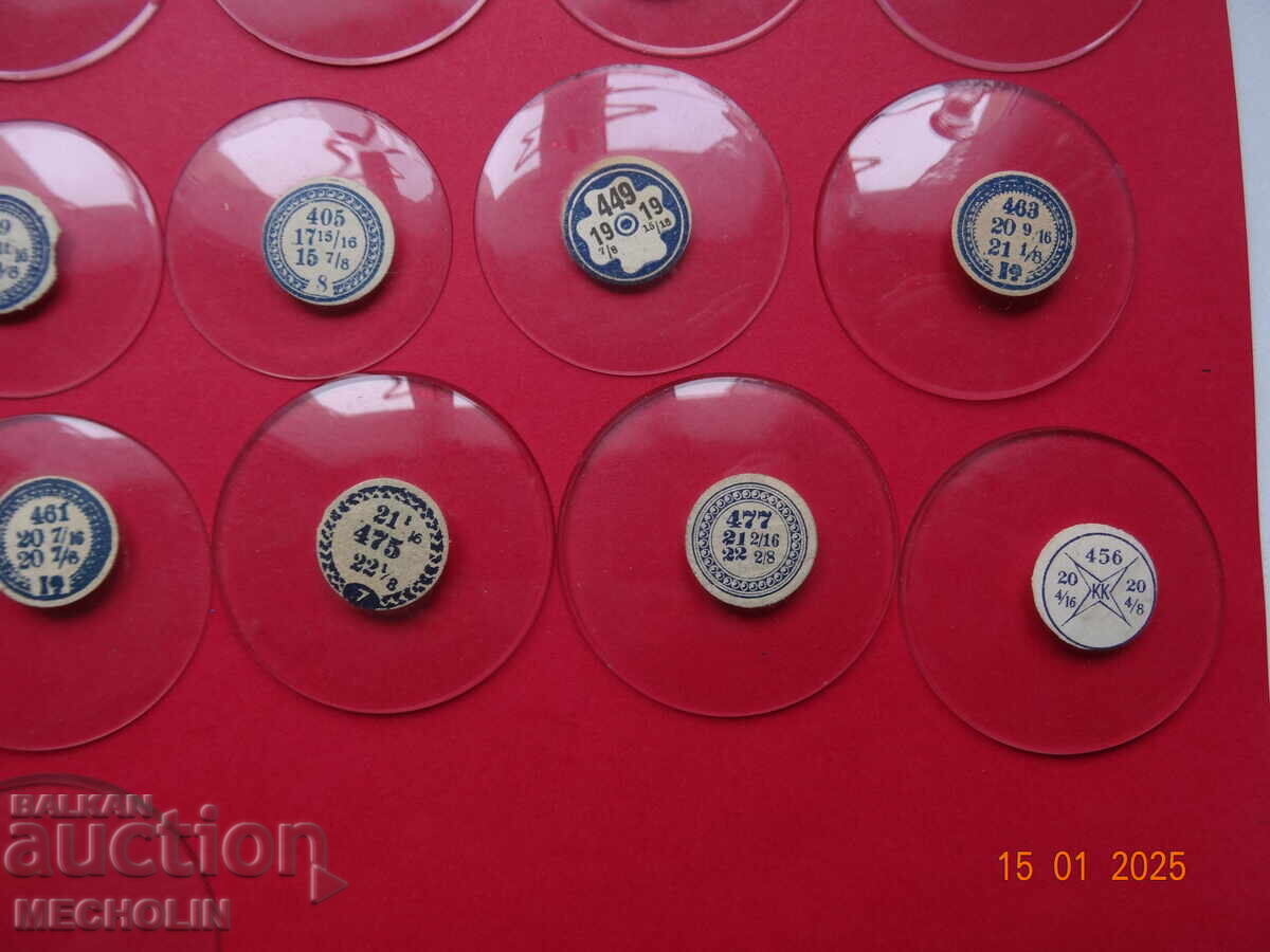 POCKET WATCH GLASS LOT 1 - 6 POCKET WATCH GLASS LOT 1 - 6