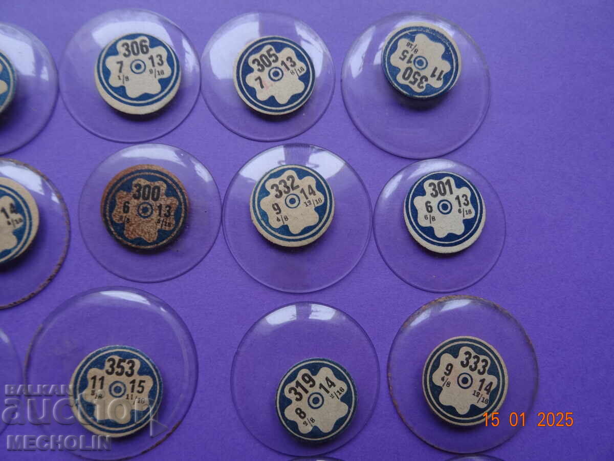 Auction  POCKET WATCH GLASS LOT 2