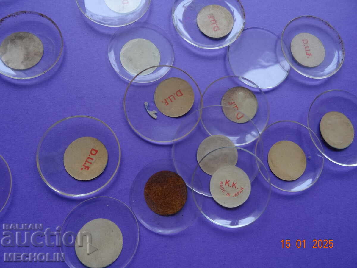 POCKET WATCH GLASS LOT 2 - 6