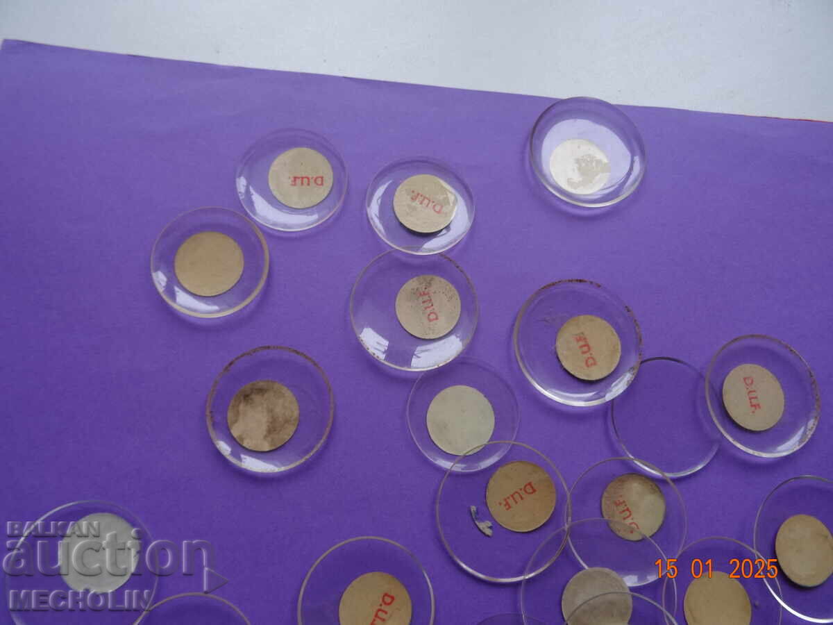 POCKET WATCH GLASS LOT 2 - 7