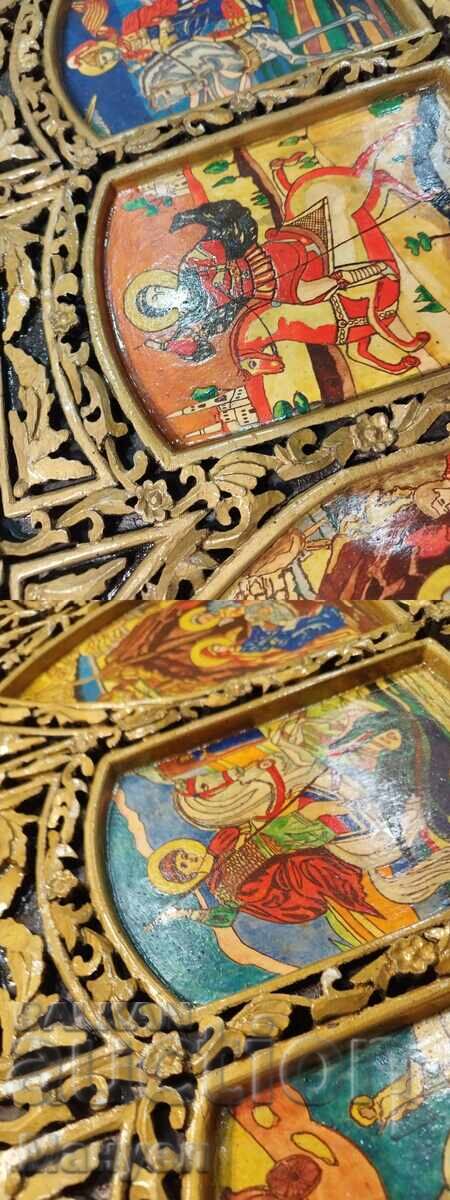 Old home iconostasis. - 7 Old home iconostasis. - 7