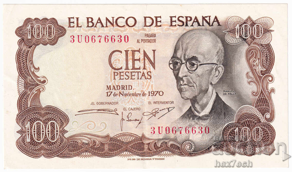 ❤️ ⭐ Spain 1970 100 Pesetas ⭐ ❤️ with price 8.99 BGN | € 4.60 ❤️ ⭐ Spain 1970 100 Pesetas ⭐ ❤️ with price 8.99 BGN | € 4.60