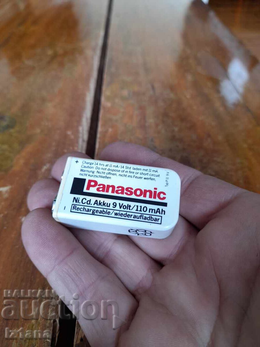 Παλιά μπαταρία Panasonic με τιμή 12.00 BGN | € 6.14 Παλιά μπαταρία Panasonic με τιμή 12.00 BGN | € 6.14