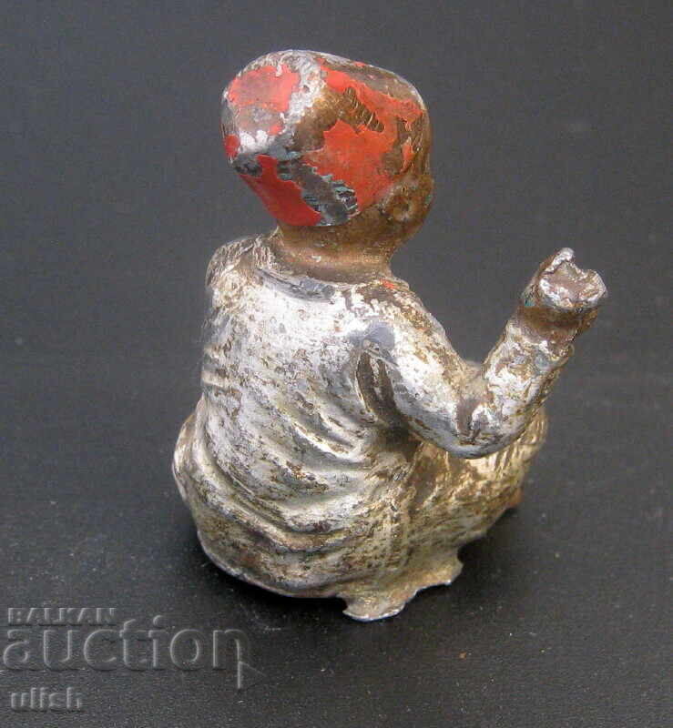 Delivery of Antique figurine Muslim child tin tsam Delivery of Antique figurine Muslim child tin tsam