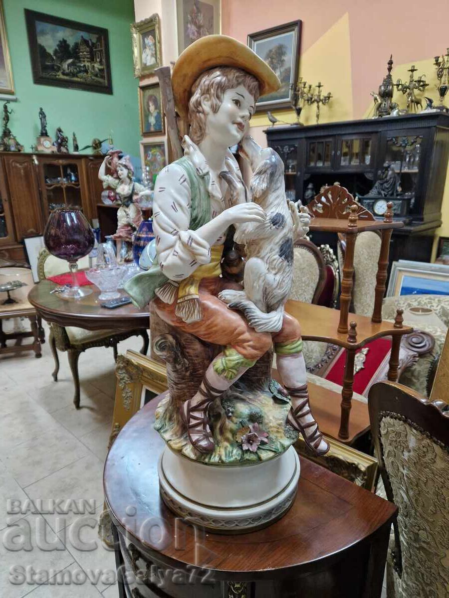 Delivery of Huge Italian porcelain figure statuette Capodimonte Delivery of Huge Italian porcelain figure statuette Capodimonte