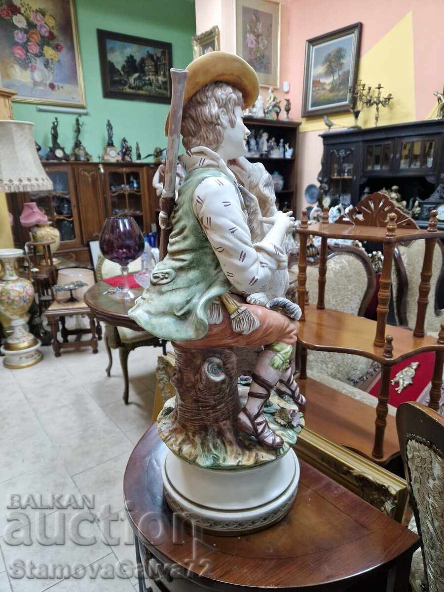 Huge Italian porcelain figure statuette Capodimonte - 5 Huge Italian porcelain figure statuette Capodimonte - 5