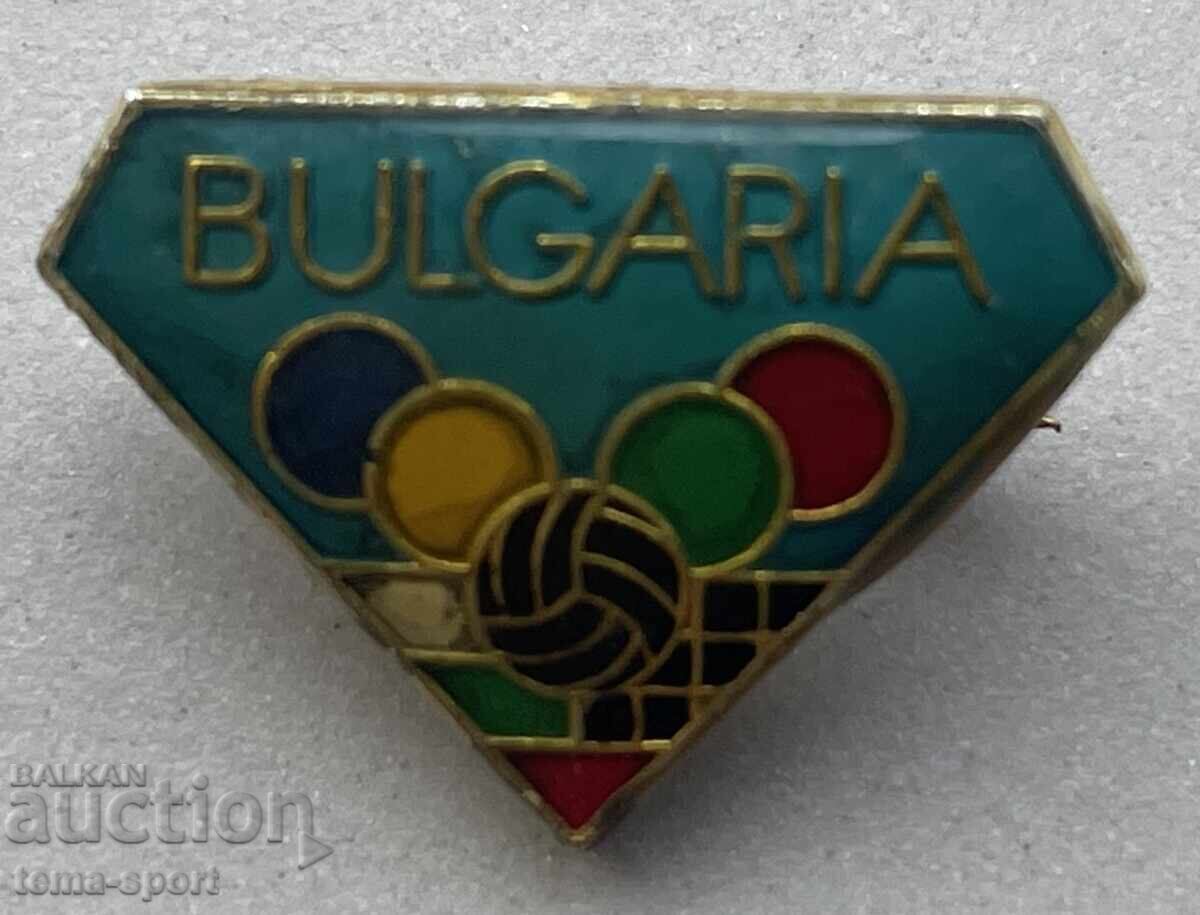 1158 Bulgaria sign BOK Olympic team volleyball 80s