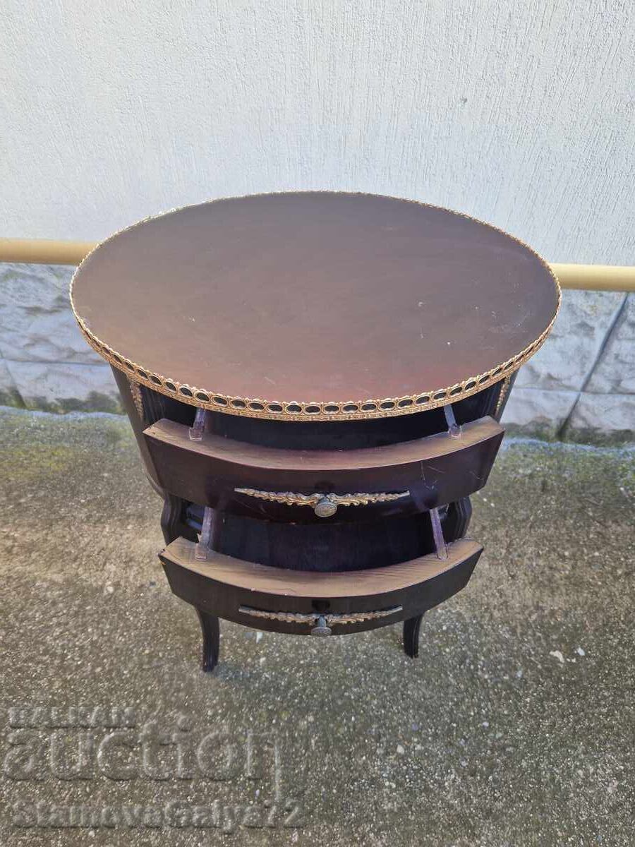 Beautiful antique Dutch console cabinet - 7