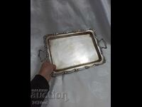 SILVER OLD TRAY DEL PILAR PERU-450GRAMS