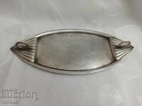 Old Finnish silver tray Viktor Lindman, 1911