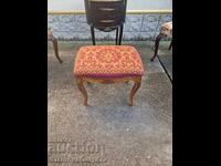 Old wonderful antique French stool