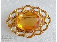 OLD BROOCH, JEWELRY, BIJOU (900)