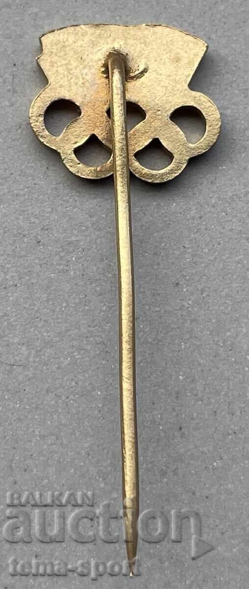 1187 Bulgaria sign BOK Bulgarian Olympic Committee enamel with price 10.00 BGN | € 5.11 1187 Bulgaria sign BOK Bulgarian Olympic Committee enamel with price 10.00 BGN | € 5.11