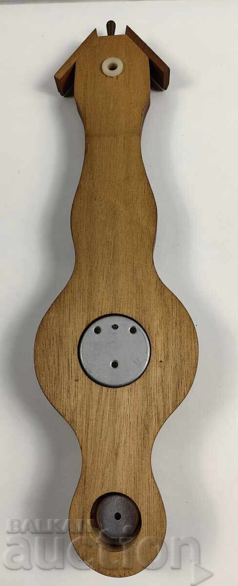 WALL BAROMETER THERMOMETER UNCLEAR WORKING CONDITION - 7 WALL BAROMETER THERMOMETER UNCLEAR WORKING CONDITION - 7