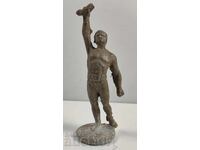 METAL CASTING FIGURINE ATHLETE SPORT STATUE