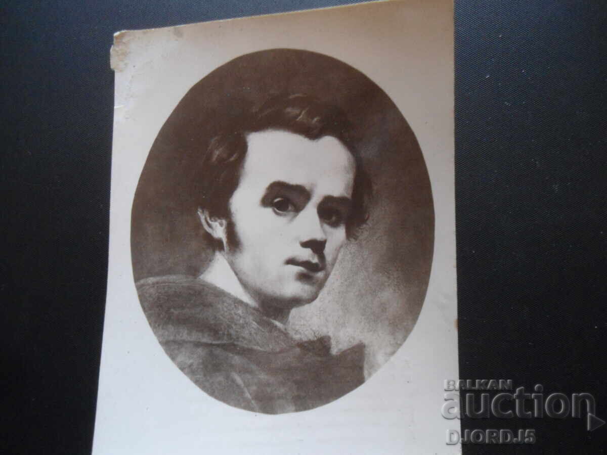 Old photo, T.G. Shevchenko-Self-portrait, 1840 Old photo, T.G. Shevchenko-Self-portrait, 1840