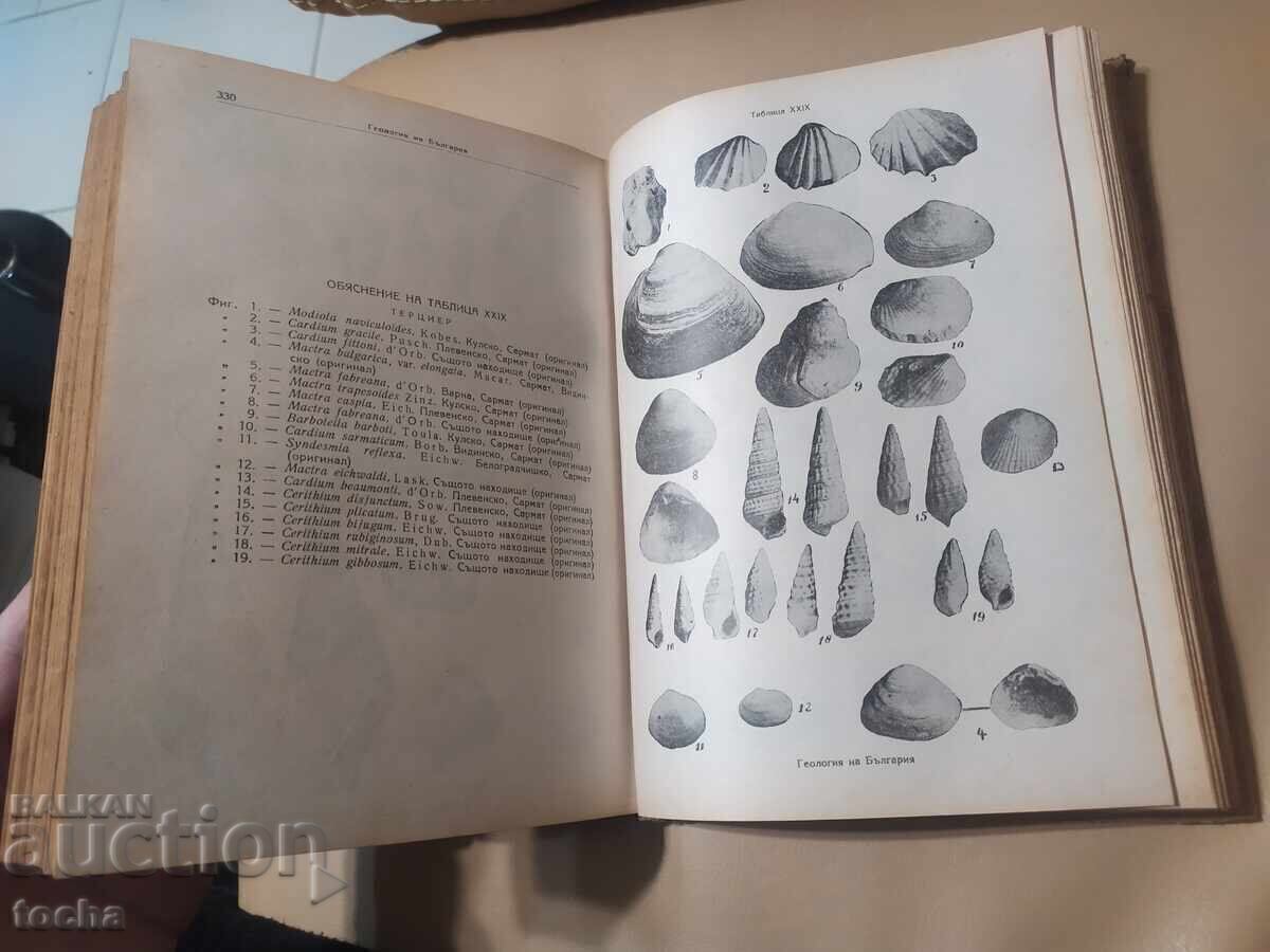 Livrarea Bazele geologiei Bulgariei 1946 Livrarea Bazele geologiei Bulgariei 1946