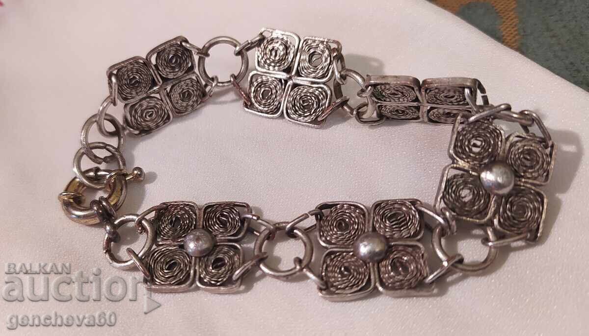 Auction Revivalist filigree bracelet / silver Auction Revivalist filigree bracelet / silver