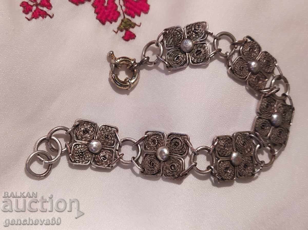 Revivalist filigree bracelet / silver - 6