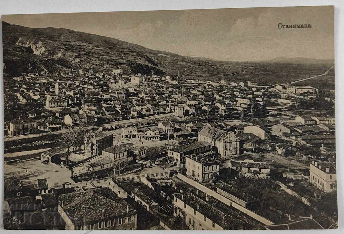 1926 STANIMAKA ASENOVGRAD CARTE POșTALĂ BULGARIA 1926 STANIMAKA ASENOVGRAD CARTE POșTALĂ BULGARIA