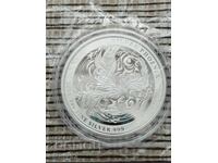 Ασημένιο μυθικό νόμισμα Phoenix Bird 1 oz