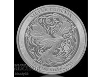1oz silver coin mythical bird "Phoenix"
