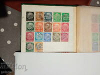 Postage stamps - GERMAN EMPIRE - 17 pcs. - 7.5 lv.