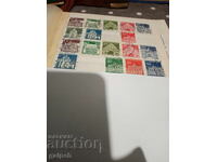 Postage stamps - GERMANY - 15+ pcs. - 3 BGN.