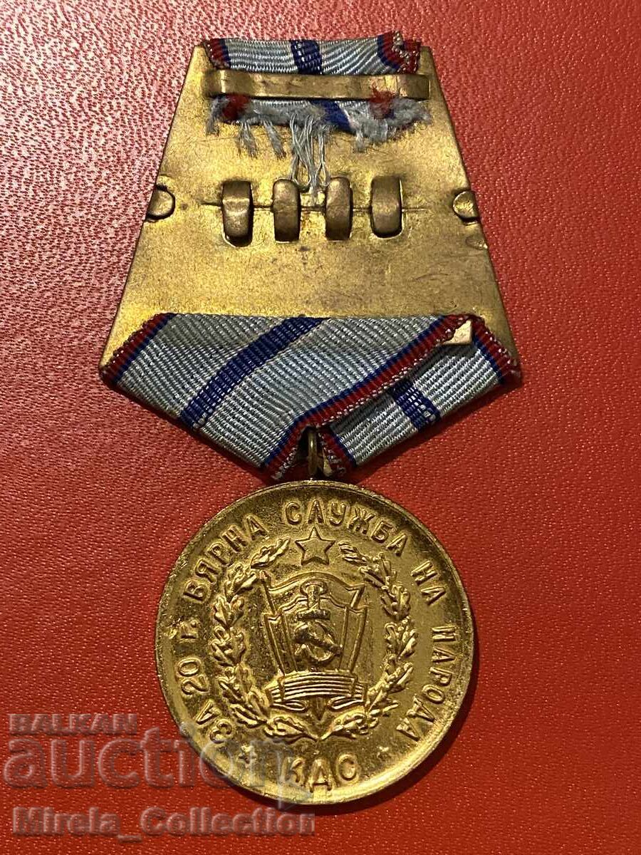 Delivery of Medal for 20 years of faithful service to the people KDS State Security Delivery of Medal for 20 years of faithful service to the people KDS State Security