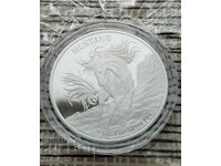Monedă de lingouri de argint Mustang de 1 oz
