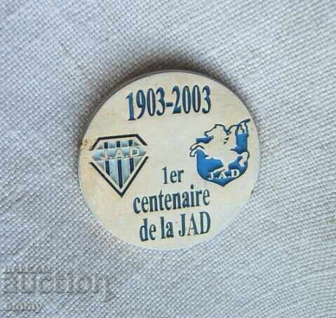 Football Badge 2003 - JAD/FC Jeanne d'Arc of Drancy, France with price 9.00 BGN | € 4.60 Football Badge 2003 - JAD/FC Jeanne d'Arc of Drancy, France with price 9.00 BGN | € 4.60
