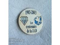 Football Badge 2003 - JAD/FC Jeanne d'Arc of Drancy, France