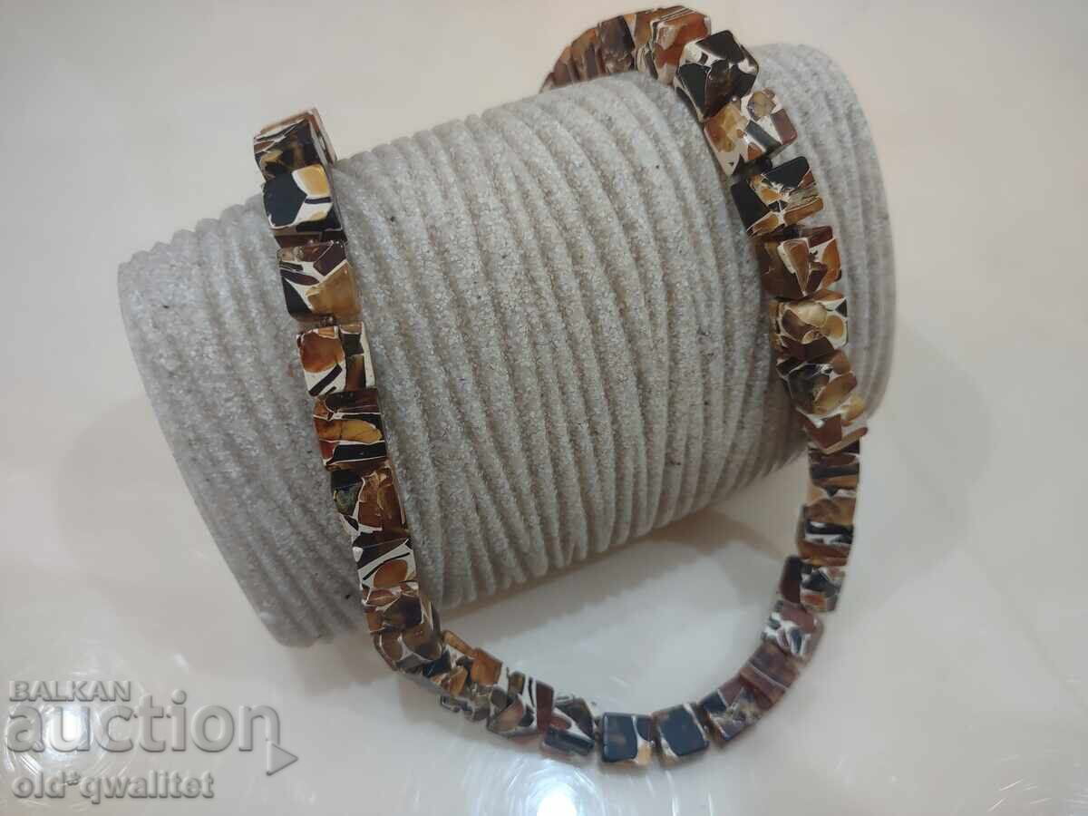 Magnificent designer ART amber necklace Amber, style - 5 Magnificent designer ART amber necklace Amber, style - 5