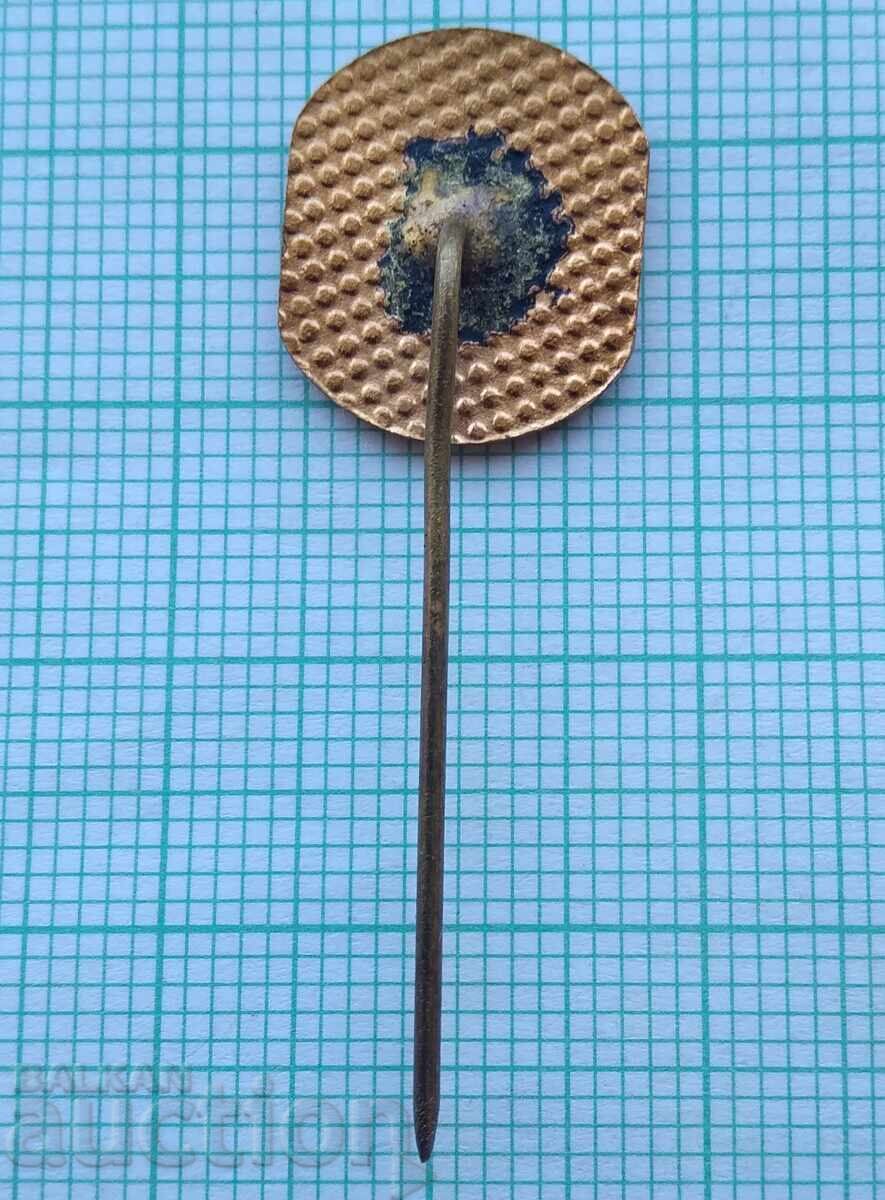 Auction 17721 Badge - Aroma Pharmachim - bronze enamel Auction 17721 Badge - Aroma Pharmachim - bronze enamel