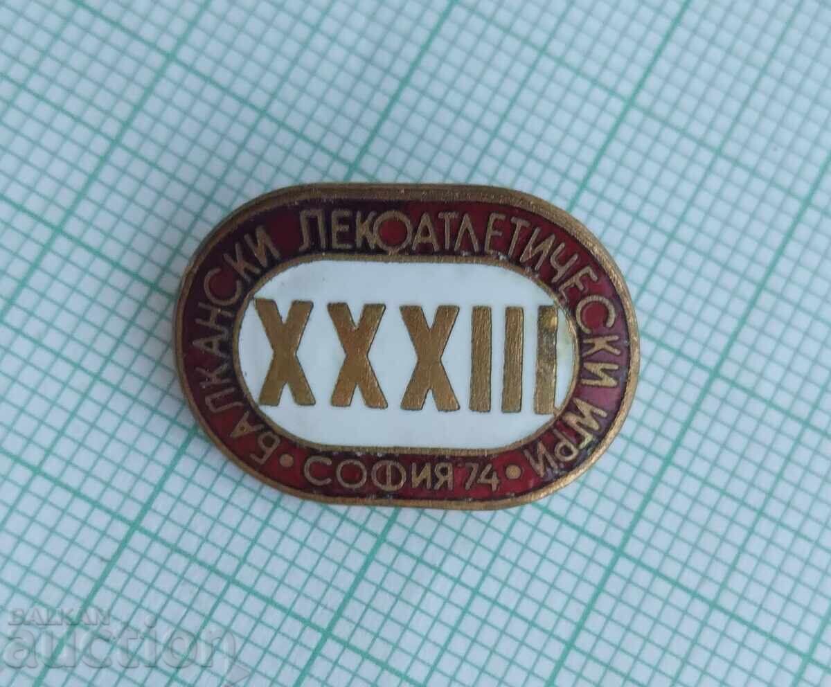 17732 - 23rd Balkan Athletics Games Sofia 1974 with price 5.00 BGN | € 2.56 17732 - 23rd Balkan Athletics Games Sofia 1974 with price 5.00 BGN | € 2.56