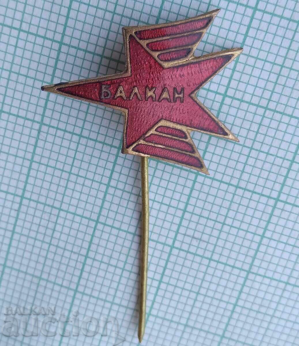 17738 Badge - BGA Balkan Airlines - bronze enamel with price 2.00 BGN | € 1.02 17738 Badge - BGA Balkan Airlines - bronze enamel with price 2.00 BGN | € 1.02