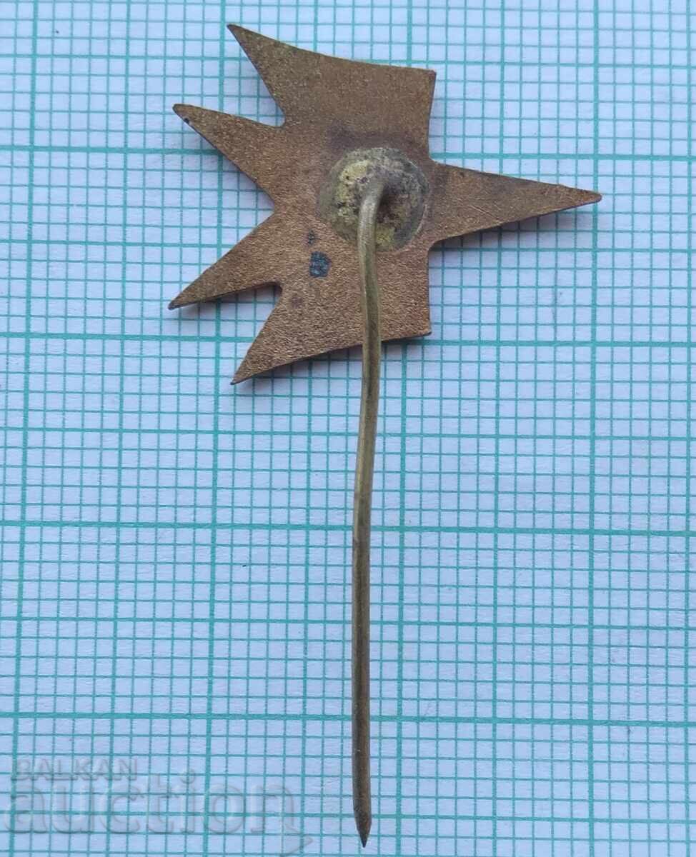 Auction 17738 Badge - BGA Balkan Airlines - bronze enamel Auction 17738 Badge - BGA Balkan Airlines - bronze enamel