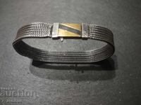 BRACELET made of silver with gold, branded, stamps 18.01.2025