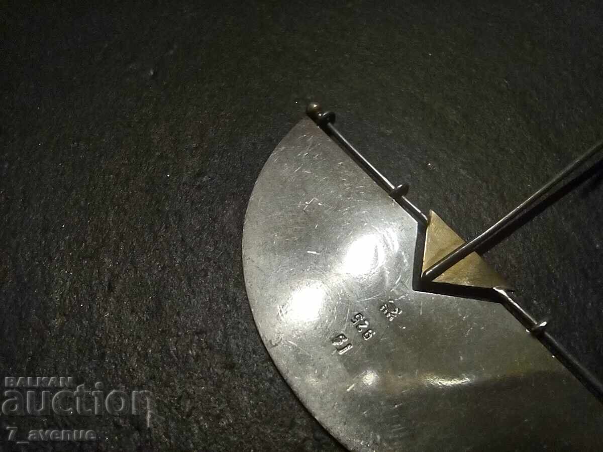 Аукцион Обици от сребро със злато, маркови, печати 18.01.2025