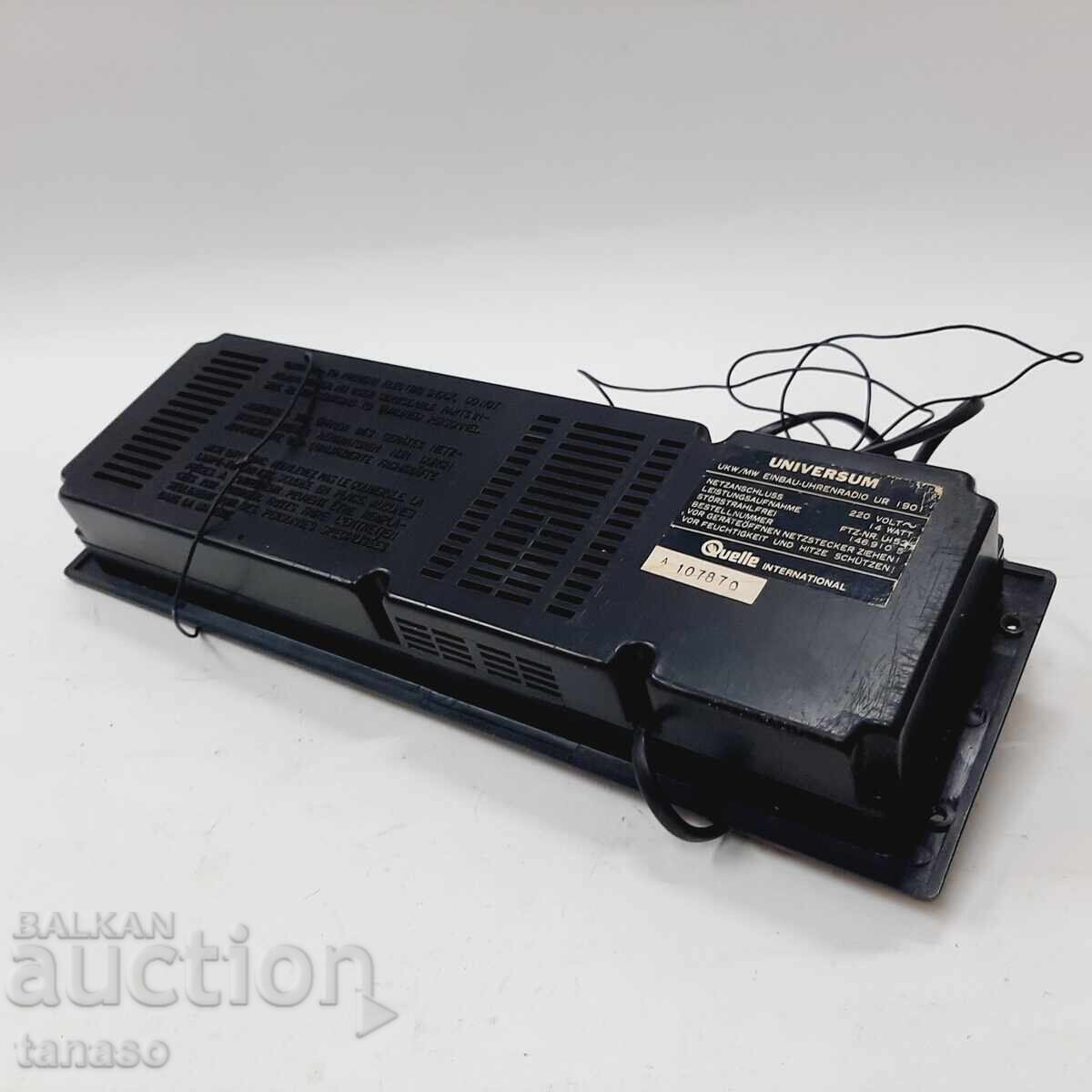 Delivery of Retro built-in radio Universum UR 90(7.3) Delivery of Retro built-in radio Universum UR 90(7.3)