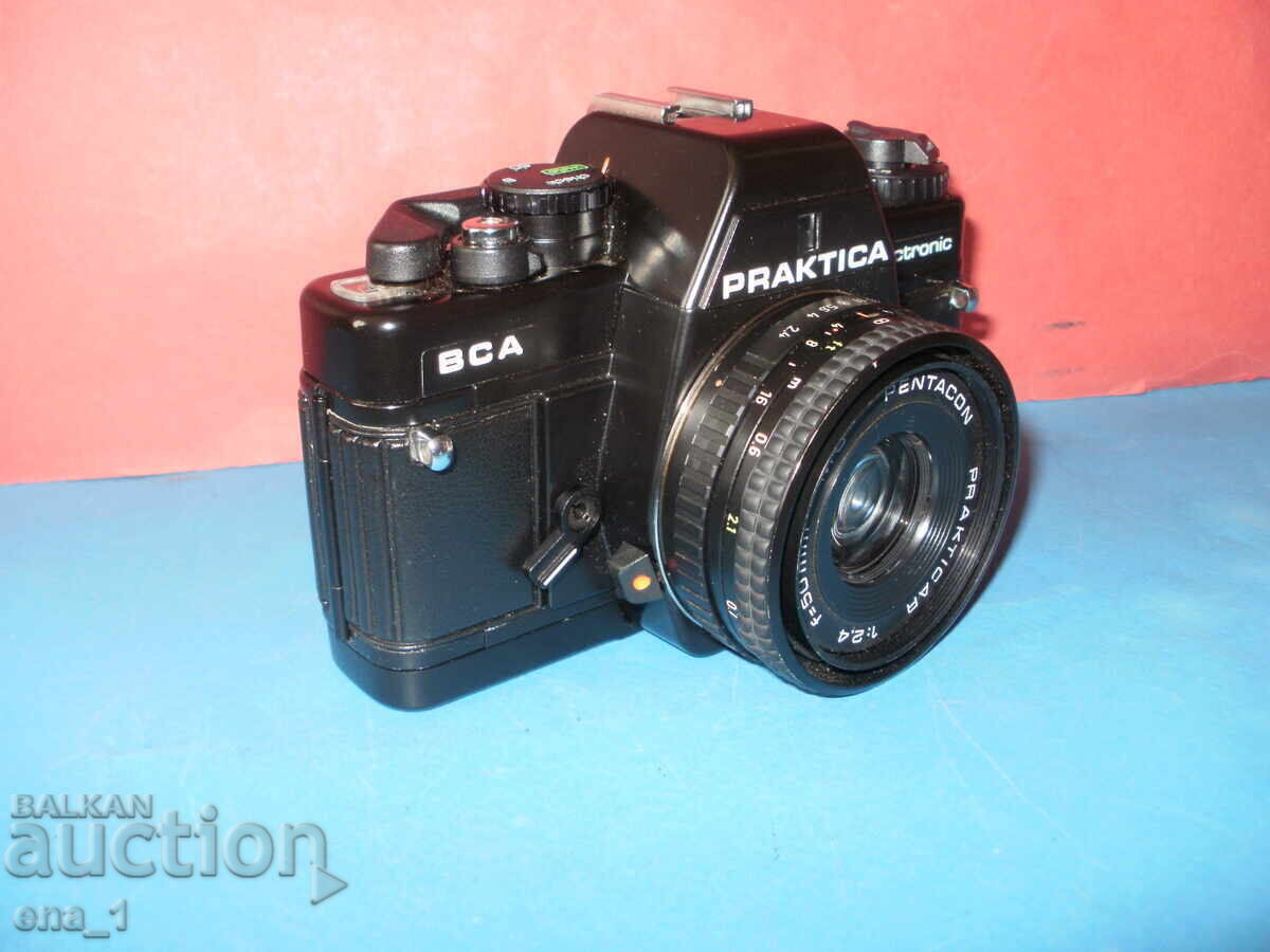 German SLR 35mm camera Praktica BCA electronic + lens with price 74.99 BGN | € 38.34 German SLR 35mm camera Praktica BCA electronic + lens with price 74.99 BGN | € 38.34