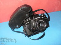 German SLR 35mm camera Praktica BCA electronic + lens