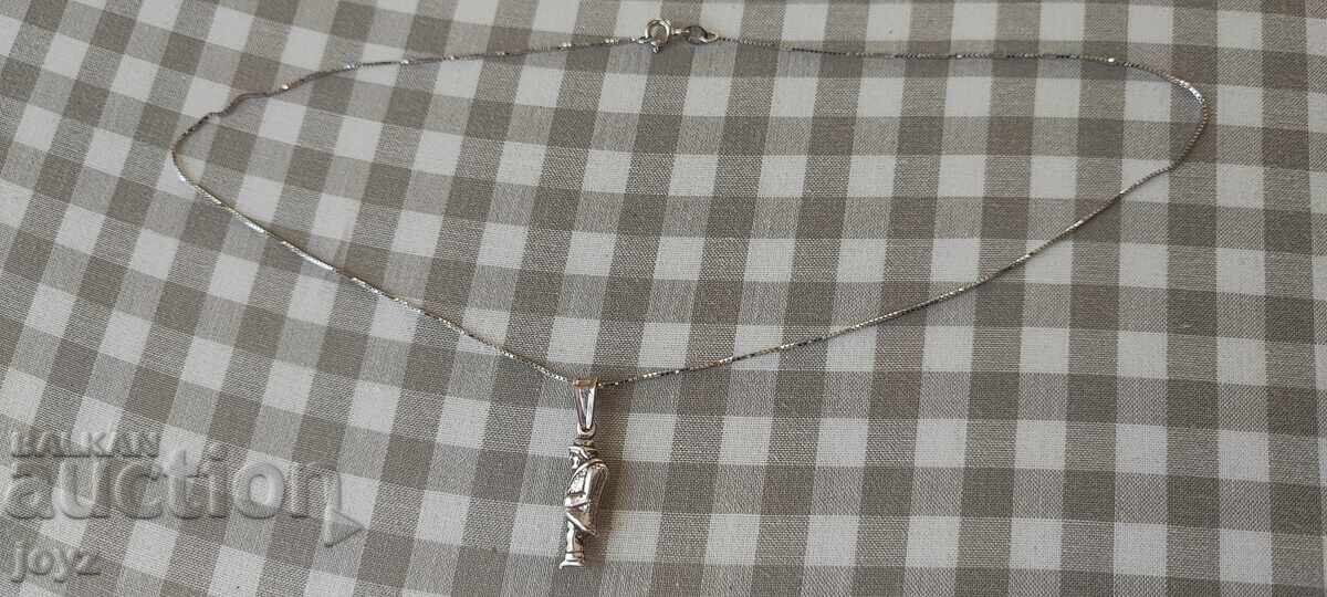 UNCLE SCROOGE SILVER PENDANT + CHAIN 2.86 g / 925 sterling silver with price 16.99 BGN | € 8.69 UNCLE SCROOGE SILVER PENDANT + CHAIN 2.86 g / 925 sterling silver with price 16.99 BGN | € 8.69