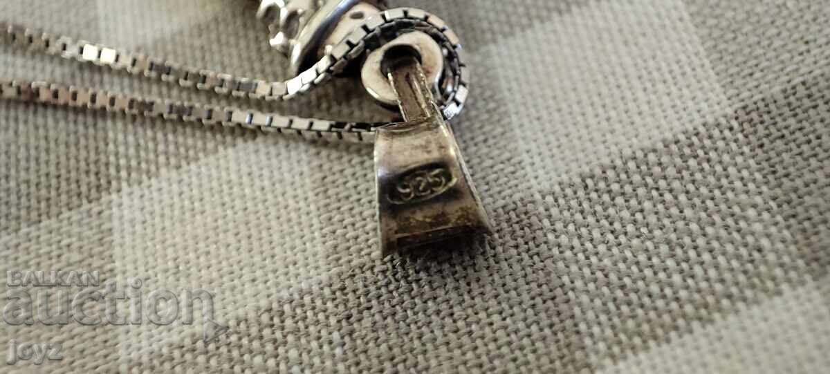 Delivery of UNCLE SCROOGE SILVER PENDANT + CHAIN 2.86 g / 925 sterling silver Delivery of UNCLE SCROOGE SILVER PENDANT + CHAIN 2.86 g / 925 sterling silver