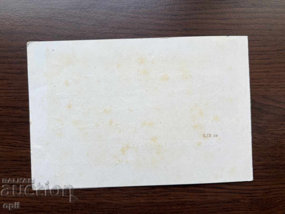 Auction Old Greeting Card - Happy New Year Auction Old Greeting Card - Happy New Year