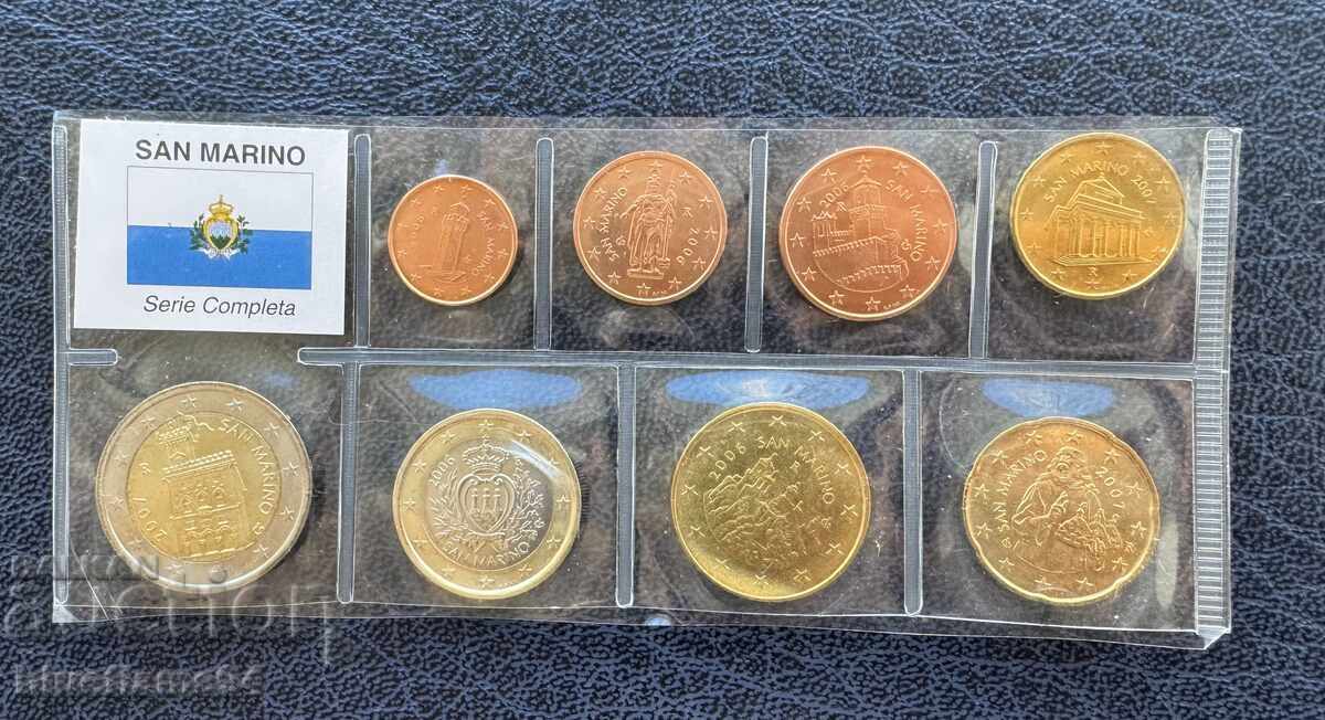 Setul euro mix San Marino Setul euro mix San Marino