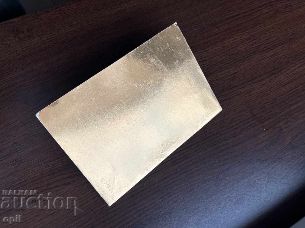 Auction Old Greeting Card with Martenitsa Auction Old Greeting Card with Martenitsa