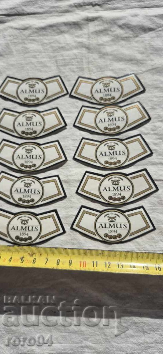 Livrarea ETICHETE - AUTOCOLANTE - ALMUS 1894 - NOU Livrarea ETICHETE - AUTOCOLANTE - ALMUS 1894 - NOU
